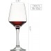 Wine Glasses Set of 8, 12oz, Lead-free, Clear, Durable Glassware