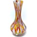 Glass Flower Vase, Tulip Collection, Decorative Hand Made Glass Sculpture, Made in Italy