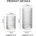 Household heat-resistant hammer-textured glass cups